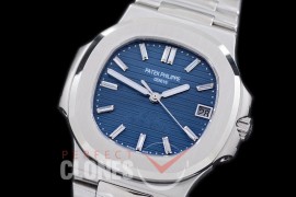 PP00439S JJF Nautilis 5711 40th Anni Limited Edition SS/SS Blue Miyota 9015 Modified Calibre 324SC