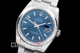 R36DJS-805 ARF/JF 116200 SS/SS Smooth/Oyster Blue Sticks SH 3135 904L Steel 