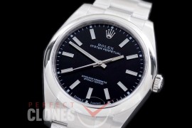 RLOY00107S JF/ARF 904L Steel Osyter Perpetual 114300 SS/SS Black SH 3132