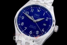 IWM18-203S MK Mark XVIII Pilot Le Petit Prince Automatic IW327010 SS/SS Blue A-2892