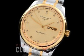 0 LG00198S XF Master Daydate Automatic Date SS/YG Gold Diamonds A-2824