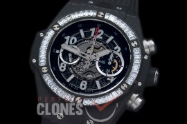 HB45-018E Big Bang Unico CF/Ruby/RU Grey Skeleton Asian 7750 28800 