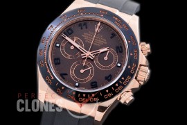 0 0 RLDFR00908R ARF/JF Daytona/Osyterflex 116515LN RG/CER/RU Brown SH-4130 / 904L Steel 