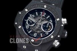 HB45-018D2 Big Bang Unico CF/Ruby/RU Grey Skeleton Asian 7750 28800 