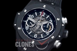 HB45-016A Big Bang Unico Matte CER/RU Grey Skeleton Asian 7750 28800