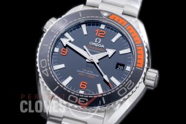 0 OMCPO435-031S XF Seamaster Planet Ocean 43.5mm Black/Orange SS/SS VS 8900 Superclone 