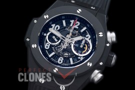 HB45-016B Big Bang Unico Matte CER/RU Black Skeleton Asian 7750 28800