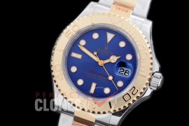 0 0 RYMENT00973 GMF 2016 116623 904L Steel Yachtmaster Men SS/YG Blue SA 3135