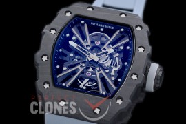 RM012-01-107 RM012 Tourbillon Black/Grey NTPT/RU Black Skeleton Customized Movt