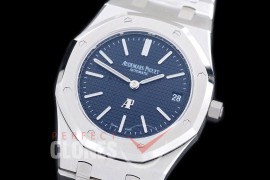 0 AP15202-303 Royal Oak Jumbo Automatic 15202 SS/SS Blue Asian Clone Calibre 2121 