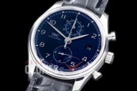 IWPGC10003 IW390303 Portugieser Chromo Classic SS/LE Black A-7750 Modified 