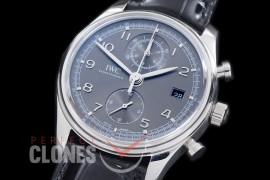 IWPGC10004 IW390303 Portugieser Chromo Classic SS/LE Grey A-7750 Modified 