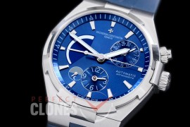 0 VCO-043 Overseas Calendar/Power Reserve/Duo Time Zone Complications SS/RU Blue Asian Modified Movt 
