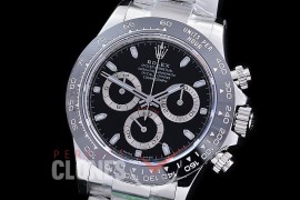 0 0 0 RLDS-4130-911 APS-F 904L Steel Daytona 116500 SS/CER/SS Black Sticks 4130 Superclone - 72 Hours Power Reserve Movement 