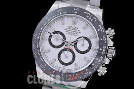 0 0 0 RLDS-4130-910 APS-F 904L Steel Daytona 116500 SS/CER/SS White Sticks 4130 Superclone - 72 Hours Power Reserve Movement 