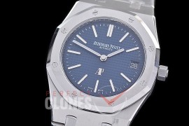 AP16202-103 ZF Royal Oak Jumbo Extra Thin Automatic 16202ST SS/SS Blue Asian Clone Calibre 7121 