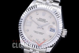 R28DJS-2R-120J BP 2023 Datejust 28mm Ladies 279174 SS/SS Fluted/Jubilee Silver Star Diam Eta 2671