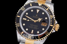 0 RLST00031 16613 BP Submariner SS/YG Black VR 3135 - Special Offer