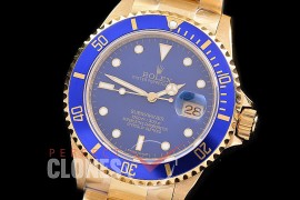 0 RLSF00032 16618 BP Submariner YG Blue VR 3135 - Special Offer