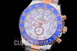 0 0 0 RYM2-812 KF 904 Steel Yachtmaster II 116681 SS/RG White A-7750