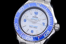 OMCPOUD-011 TF Seamaster Planet Ocean Ultra Deep SS/SS White A-2824