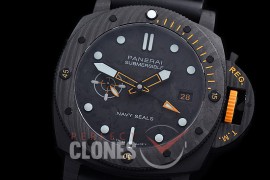 0 0 0 0 0 PN1324Y01 XF/VSF Pam 1324 Y Series Navy Seals Carbotech Luminor Submersible GMT FC/RU Forge Carbon VS P900