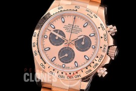 0 0 0 RLDFR00403 OMF Daytona 116515 RG/RG Rose Gold Sticks Asian 7750