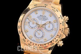 0 0 0 RLDF00417 OMF Daytona 116518 YG/YG MOP White Diamonds Asian 7750