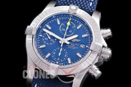 BLSA-43-104 ANF/OXF Avenger Chronograph 43 SS/LE Blue Sticks A-7750