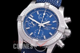 BLSA-43-103 ANF/OXF Avenger Chronograph 43 SS/LE Blue Sticks A-7750