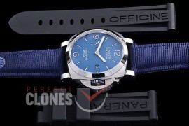 0 0 0 0 0 PN1157W01 TTF Pam 1157W E Steel Luminor 1950 3 Days Marina SS/LE Blue VS 9010