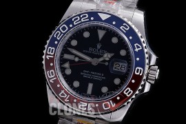 0 0 0 0 0 RLGS00813 NF V2 904L Steel 116710BLRO CHS SS/SS Pepsi GMT Black SA3186 - Special Offer