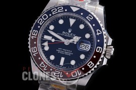 0 0 0 0 0 RLGS00814 NF V2 904L Steel 116710BLRO CHS SS/SS Pepsi GMT Blue SA3285 - Special Offer 