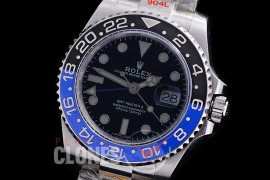 0 0 0 0 0 RLGS00812 NF V2 904L Steel 116710BLNR CHS SS/SS Batman GMT Black SA3186 - Special Offer 