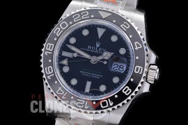0 0 0 0 0 RLGS00811 NF V2 904L Steel 116710LN CHS SS/SS GMT Black SA 3186 - Special Offer 