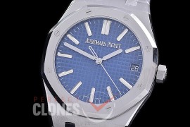 AP15510-014 ZF AP15510ST 50th Anniversary Royal Oak Automatic SS/SS Blue Asian Clone Calibre 4302 28800bph