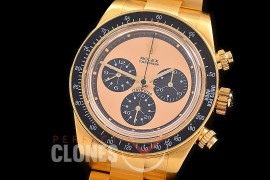 RLD-LADG-023 ZF Daytona Les Artisans De Geneve "Tribute to Rolex Gold Daytona 6241" YG/YG Gold A-7750 / 4130