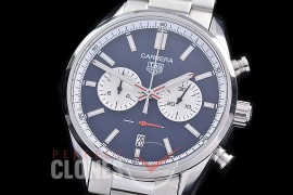 TGCC-42-110 Carrera Classic Chronograph SS/SS Blue OS 20 Qtz 