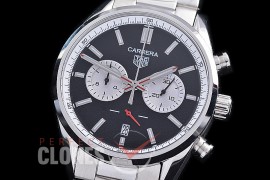 TGCC-42-108 Carrera Classic Chronograph SS/SS Black OS 20 Qtz 