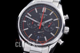 TGCC-42-112 Carrera Classic Chronograph SS/SS Black OS 20 Qtz 