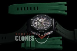 AP26405-102 APF Royal Oak Offshore Chronograph CER/RU Burnt Green Asian Clone Calibre 3126 