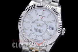 0 0 0 0 RSKDS00011J ZF 904L Steel 336934 SkyDweller SS/SS White Sticks ZF 9002 - 72 Hours Reserve Movement 