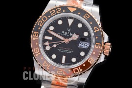 0 0 0 0 0 0 RLGTR00941 GMF V6 904L Steel 2018 GMT 126711CHNR Coke SS/RG Black VR 3285 CHS