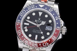 0 0 0 0 0 RLGS00923J GMF V6 904L Steel GMT 126710BLRO Pepsi SS/SS/Jubilee Black VR 3285 CHS