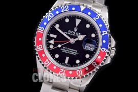 0 0 0 0 0 0 0 RLGS00033 BP GMT 16710 Blue/Red Pepsi Bezel SS/SS Black SA 3186 CHS