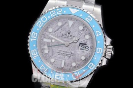 RLGS00969 Clean-F 904L Steel GMT 126710 Special Tiffany-Meteorite Edition SS/SS Meteorite VR 3285 CHS 