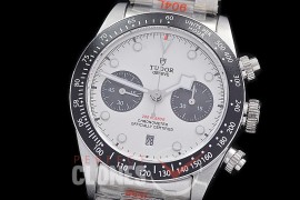 TUBBC-101 ZF Black Bay Chrono M79360N-0002 SS/SS White A-7500 