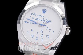 RLM00308 BP Mad Paris X colette Collaborate on “Who Cares Edition” Milgauss 116400 904L SS/SS White VR 3131
