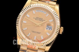 0.0 0 0 0 0 0 R36DDF00335 BPF Extra Weighted Daydate 40mm 128238 904 Steel YG/YG Fluted Bez Gold Glazier A-2836