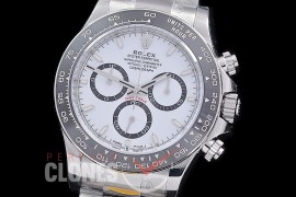 0 0 0 0 0 RLDS-126500-301 ZF 904L Steel Daytona 126500LN SS/SS White Sticks DD 4131 Superclone - 72 Hours Power Reserve Movement 